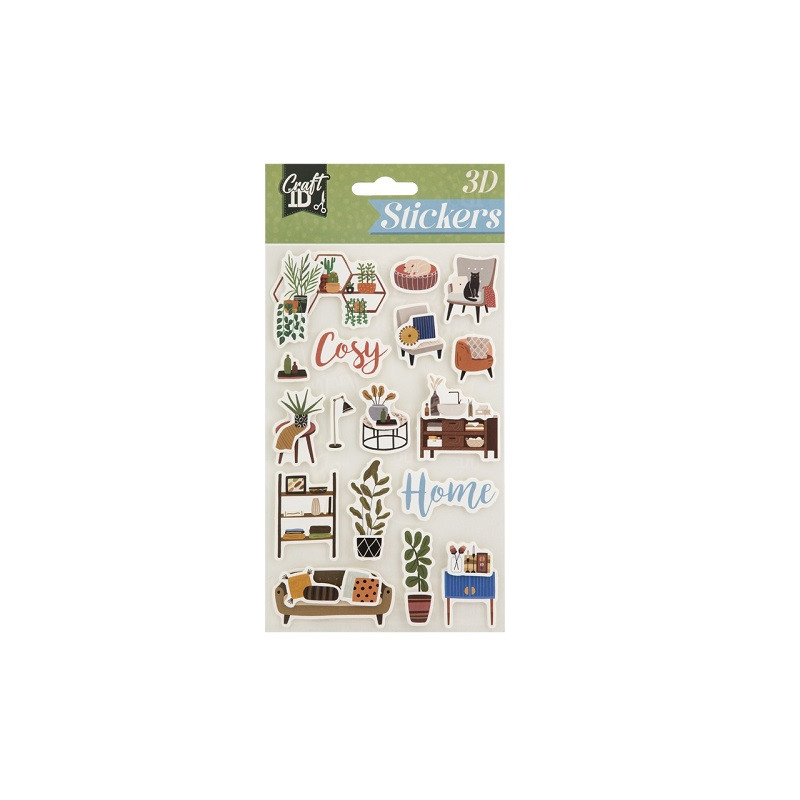 CCG naklejki 3D Home CR6003 12114