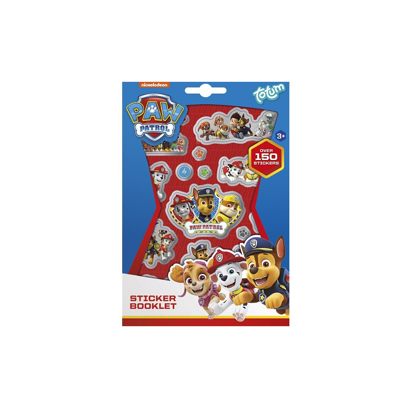 CCG Psi Patrol naklejki 150szt 4 arkusze 20329