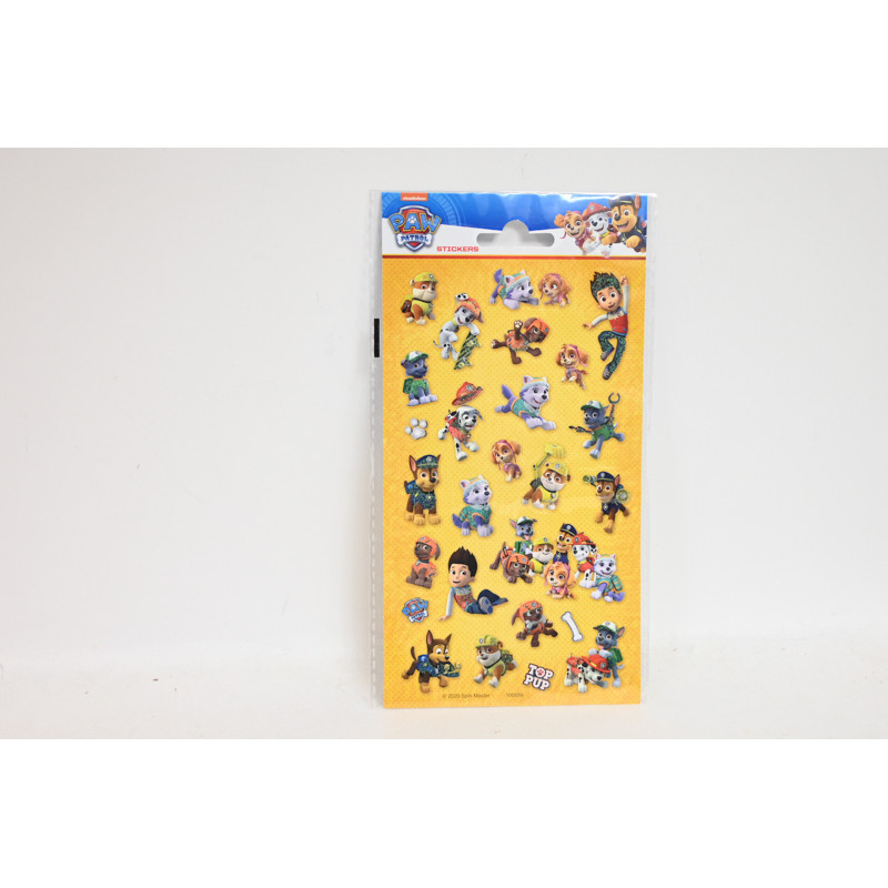 CCG Psi Patrol naklejki brokatowe 10846