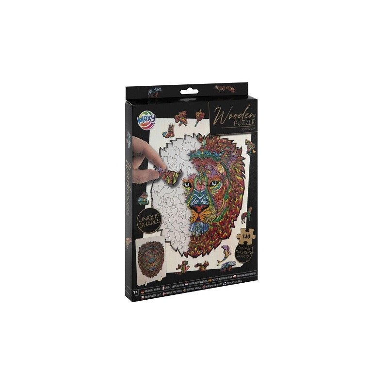CCG puzzle drewniane lew 140el 400083 20676