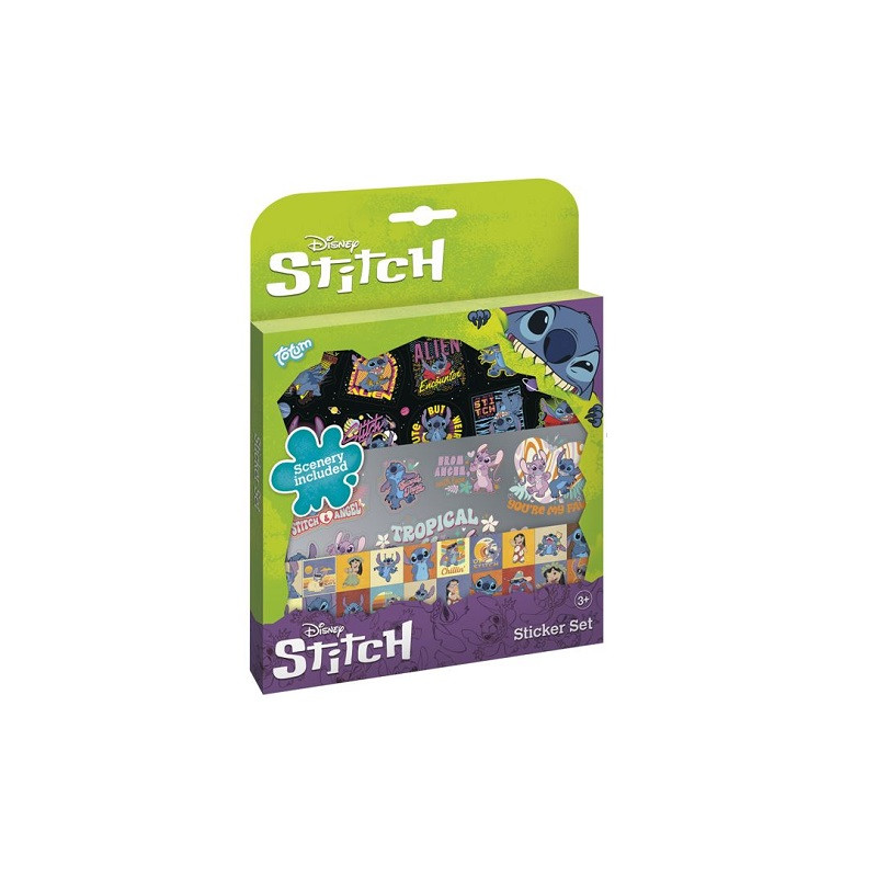 CCG Stitch zestaw naklejek 00055