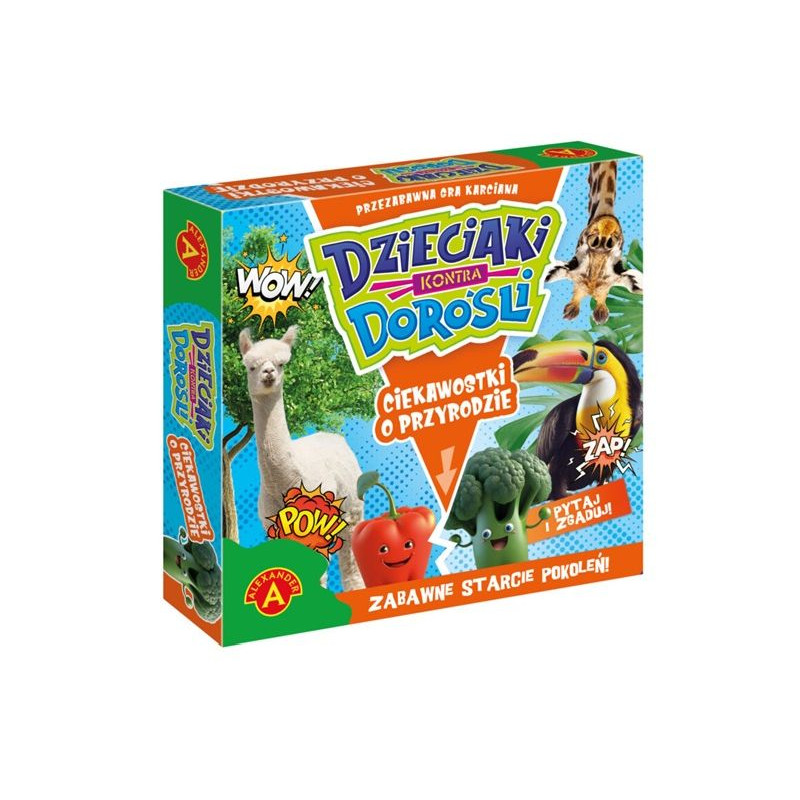 GRA CIEKAWOSTKI O PRZYRODZIE DZIECIAKI KONTRA DOROŚLI ALEXANDER