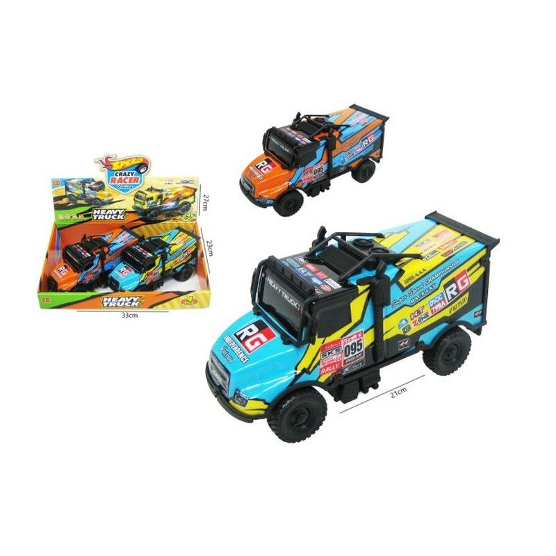 Ciężarówka 21cm św/dźw 4szt/box H13771 49251