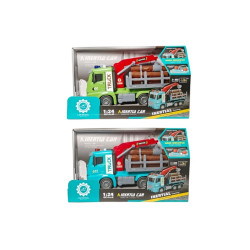 Ciężarówka z drewnem i chwytak.św/dźw G8090 11777