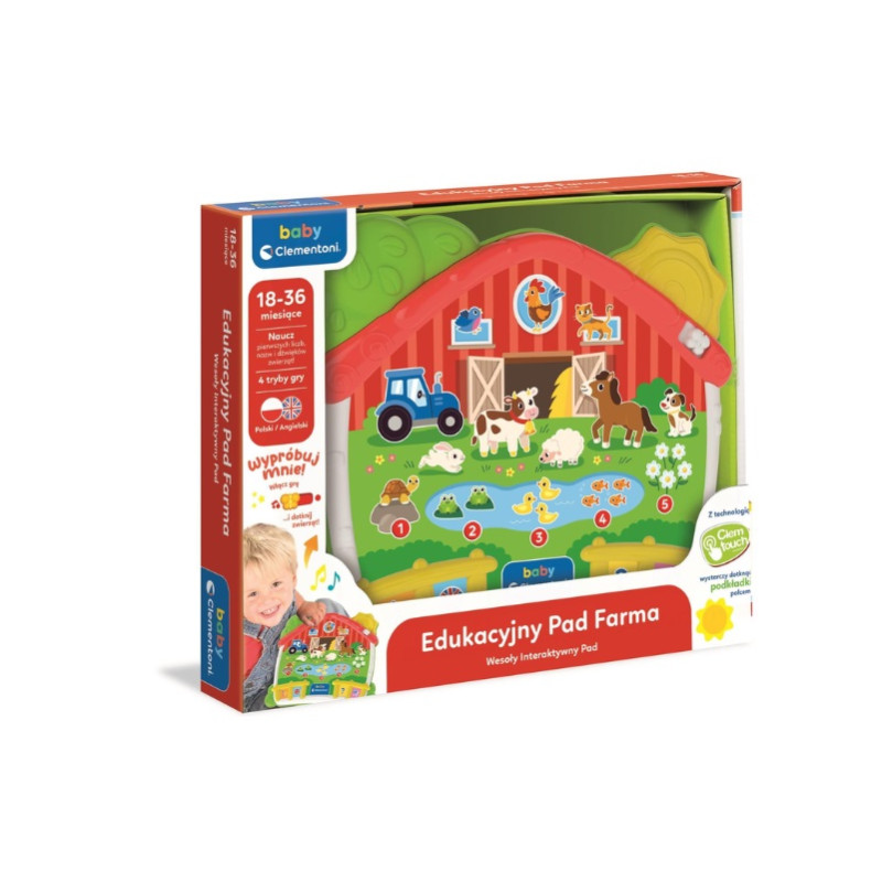 CLE BABY edukacyjny pad Farma 50386