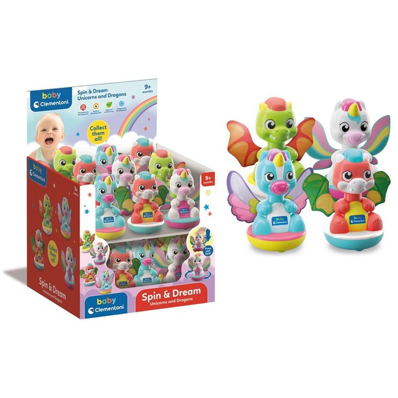 CLE BABY magiczne zwierzątka smoki i jednor.17498