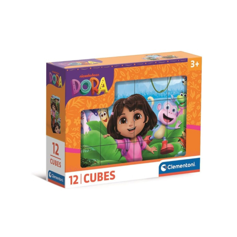 CLE CUBI 12 Klocki12el Dora 41510