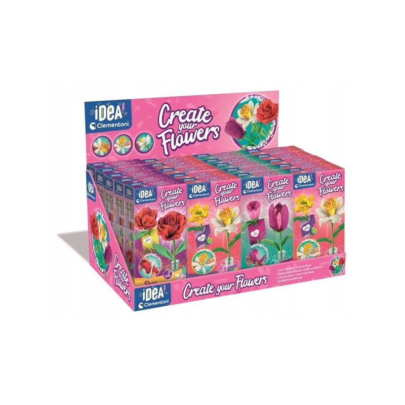 CLE IDEA Mini fabryka kwiatów 24/disp 18178
