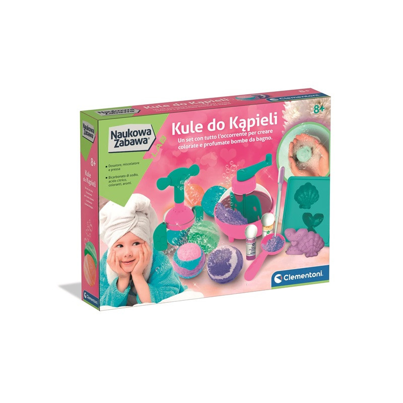 CLE Naukowa zabawa Kule do kąpieli 50397