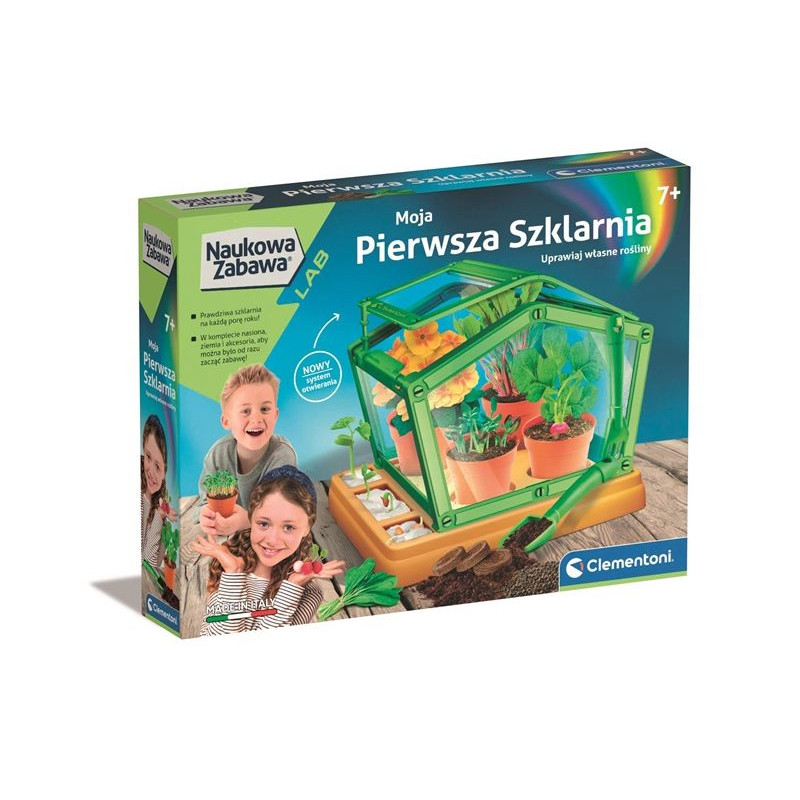 CLE Naukowa zabawa Moja pierwsza szklarnia 50861