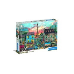 CLE puzzle 1000 Compact HimejiStreetsOfParis 39983