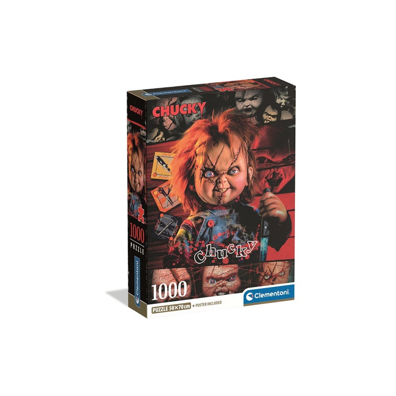 CLE puzzle 1000 Compact HorrorCollect.Chucky 37099