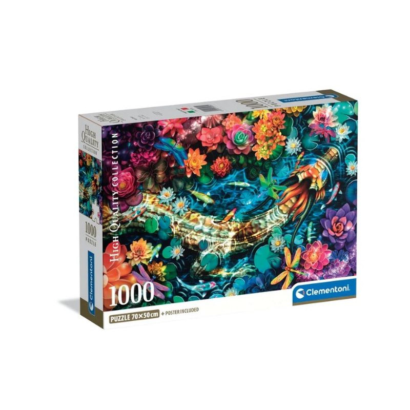 CLE puzzle 1000 Compact Koi River 39939