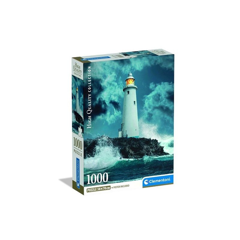 CLE puzzle 1000 Compact LightouseInTheStorm 39991