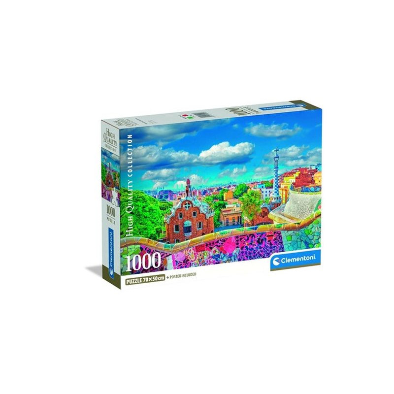 CLE puzzle 1000 Compact Park Gul Barcona 39954