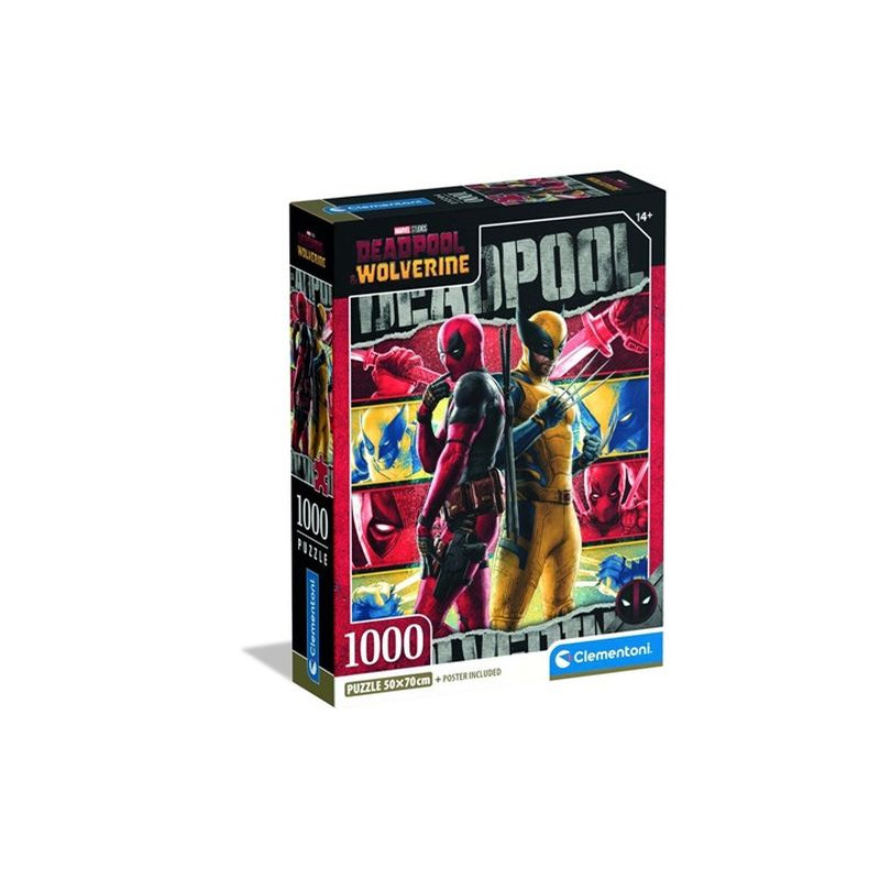 CLE puzzle 1000 CompactDeadpool _ Wolverine 37050