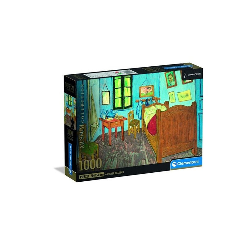 CLE puzzle 1000 CompactMus.BedroomInArles 39968
