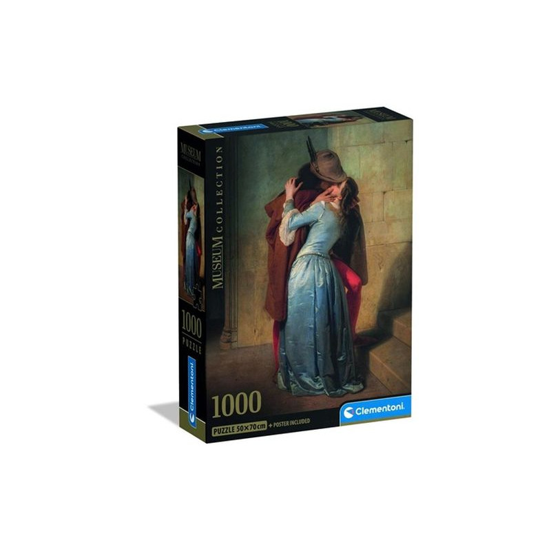 CLE puzzle 1000 CompactMus.Hayes The Kiss 37064