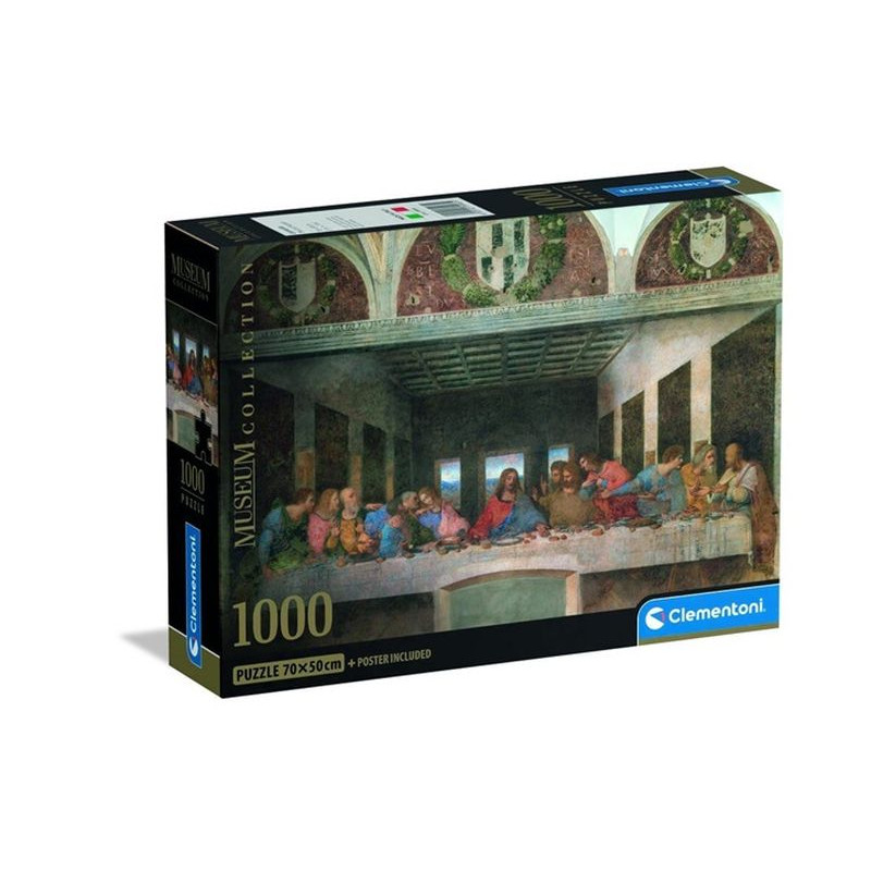 CLE puzzle 1000 CompactMus.LeonardoCenacolo 39965