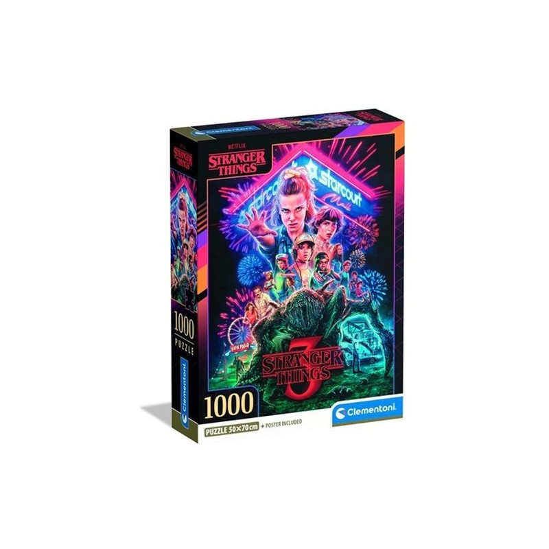 CLE puzzle 1000 CompactNetfl.StrangerThings 39979