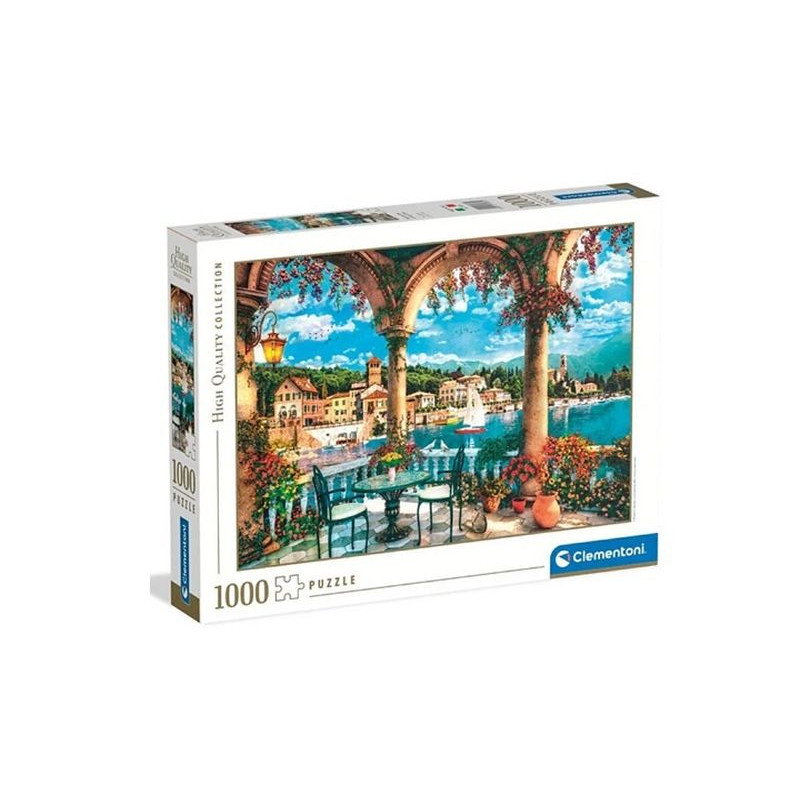 CLE puzzle 1000 HQ BalconyViewOfLakeComo 39880