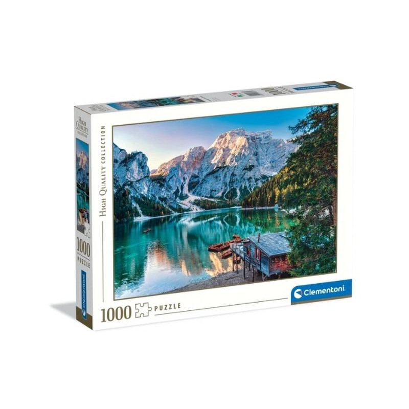 CLE puzzle 1000 HQ Emerald Lake Braies 39887