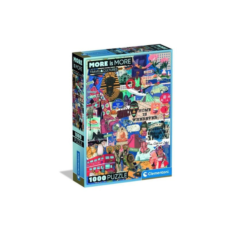 CLE puzzle 1000 Compact Travel_Cultures 37072