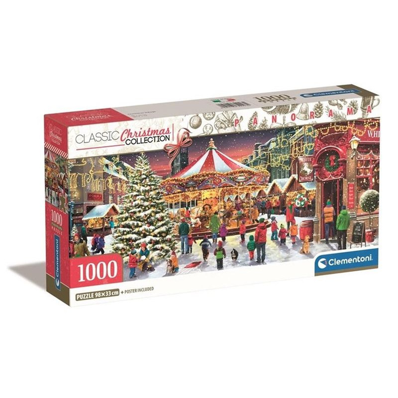 CLE puzzle 1000 Panorama ChristmasCollection 39928