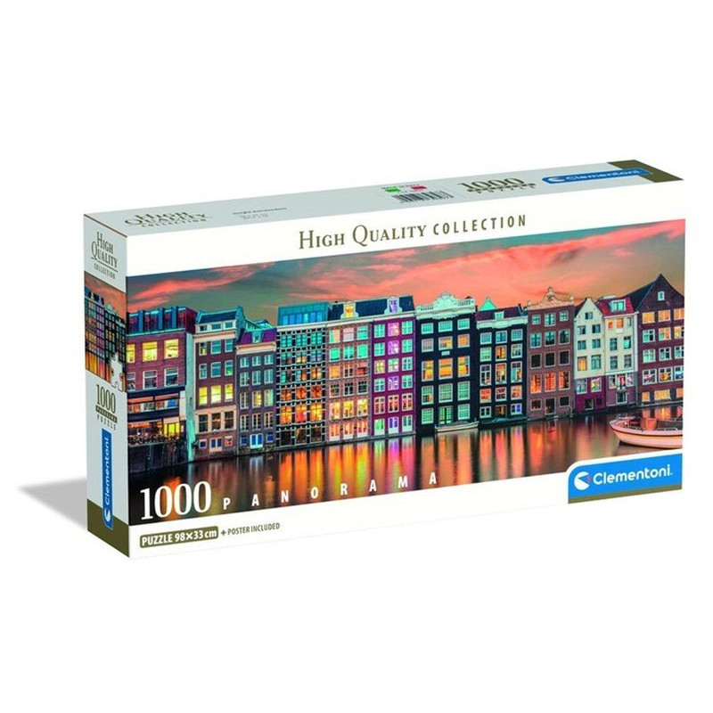CLE puzzle 1000 PanoramaComp.BrightAmsterd.39897