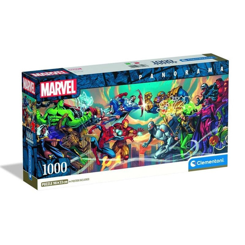 CLE puzzle 1000 PanoramaComp.Heroes vs.Villa.37056