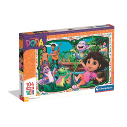 CLE puzzle 104 Maxi SuperKolor Dora 25076