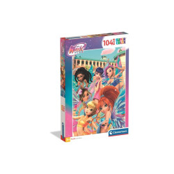 CLE puzzle 104 maxi SuperKolor Winx 23004