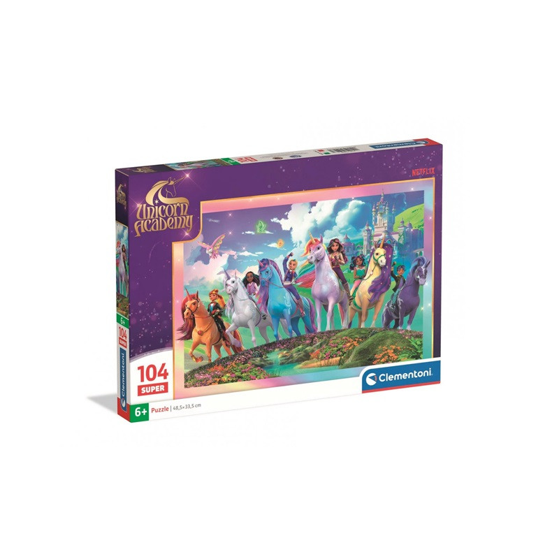 CLE puzzle 104 Super UnicornAcademy 25098
