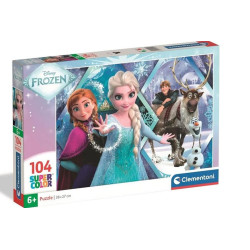 CLE puzzle 104 SuperKolor Frozen 25045