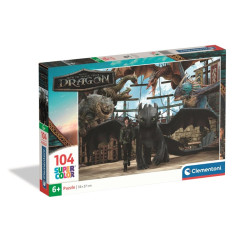 CLE puzzle 104 SuperKolor HowToTrainYDragon 25079