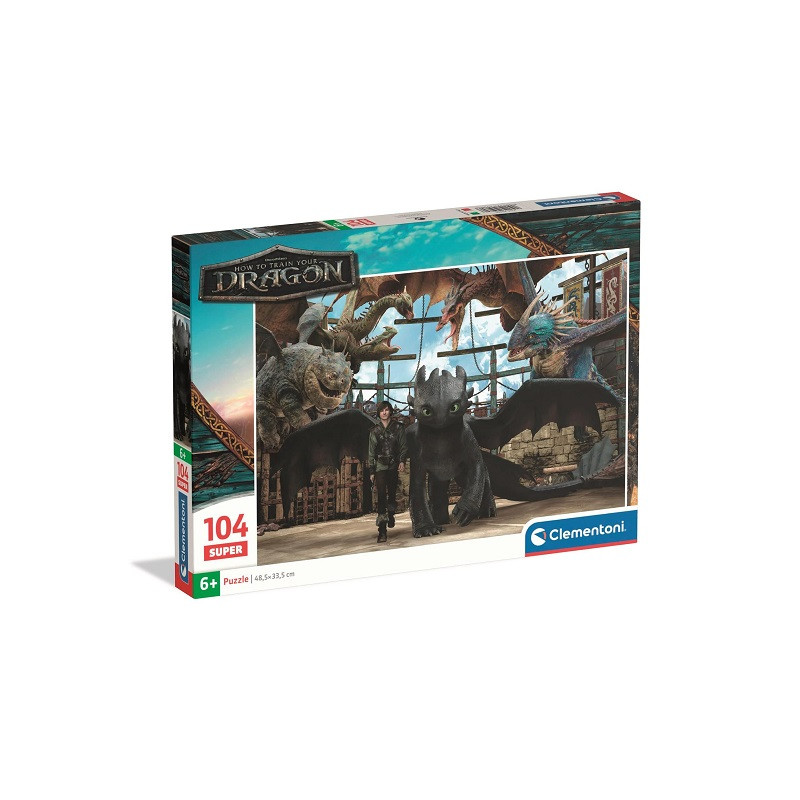 CLE puzzle 104 SuperKolor HowToTrainYDragon 25080