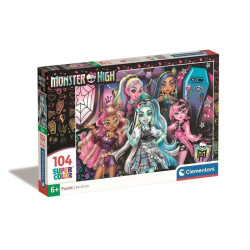 CLE puzzle 104 SuperKolor Monster High 25782