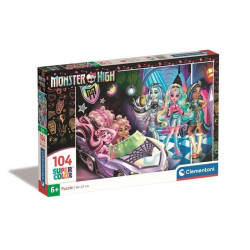 CLE puzzle 104 SuperKolor Monster High 25783