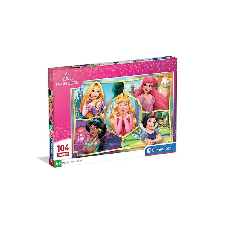 CLE puzzle 104 SuperKolor Princess 25056