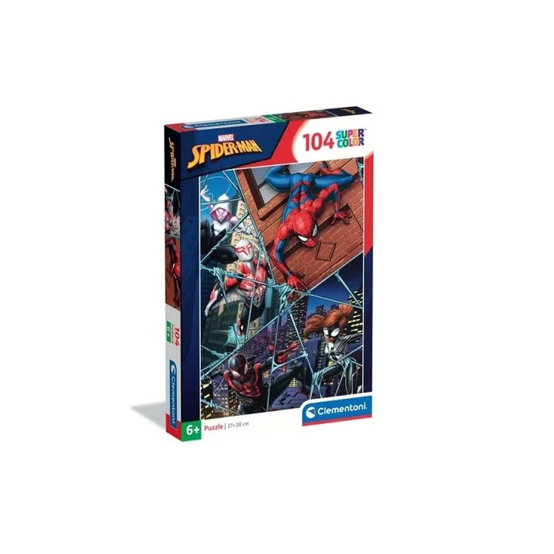 CLE puzzle 104 SuperKolor Spider-Man 25043