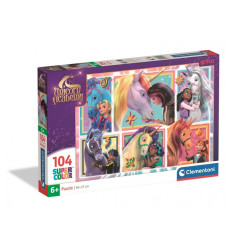 CLE puzzle 104 SuperKolor UnicornAcademy 25094