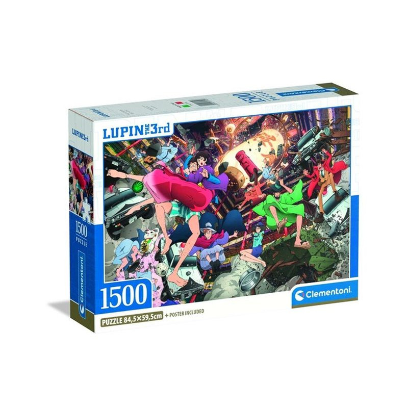 CLE puzzle 1500 Compact Lupin III 31749