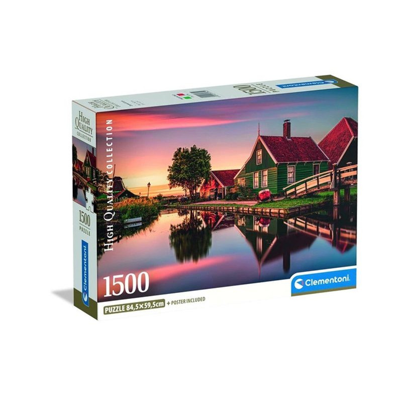 CLE puzzle 1500 Compact Zaanse Schans 31734
