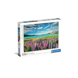 CLE puzzle 1500 HQ Lupins at Lake Tekapo 31728
