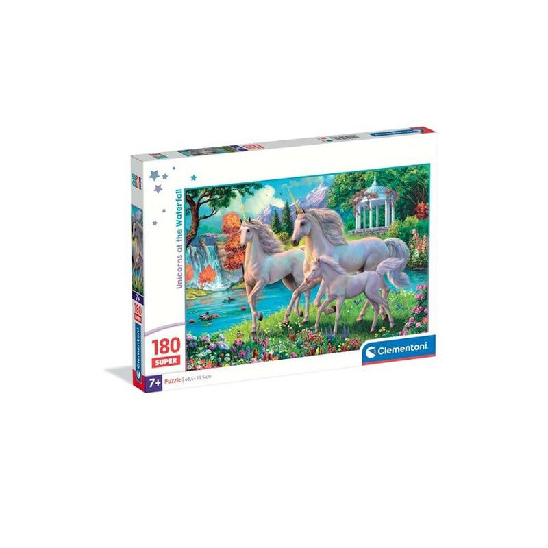 CLE puzzle 180 SuperKolor Unicorns 29794