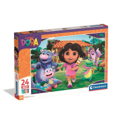 CLE puzzle 24 Maxi SuperKolor Dora 24826