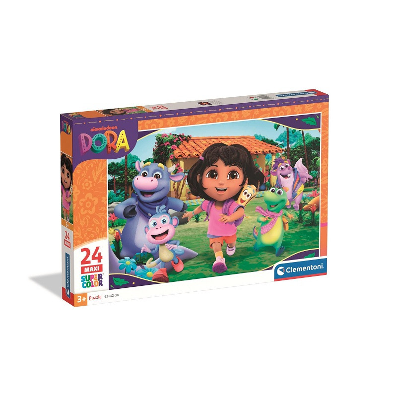 CLE puzzle 24 Maxi SuperKolor Dora 24826