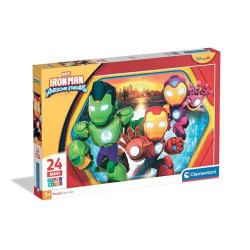 CLE puzzle 24 Maxi SuperKolor IronMan_..Fri..24829