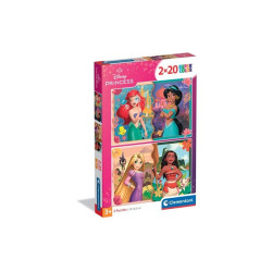 CLE puzzle 2x20 SuperKolor Princess 24092