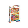 CLE puzzle 2x20 SuperKolor TheFarmyardFamily 24818